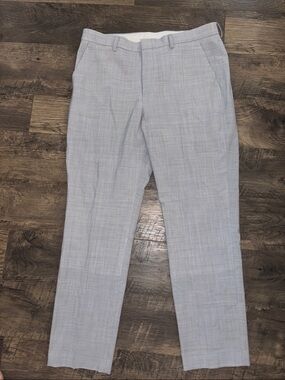 Express Slim White Dress Pants - Men